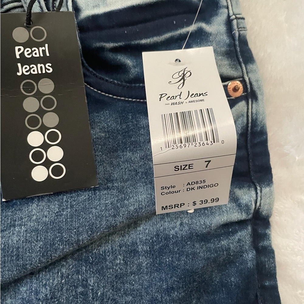 Pearl Jeans Women's Blue Denim Jegging